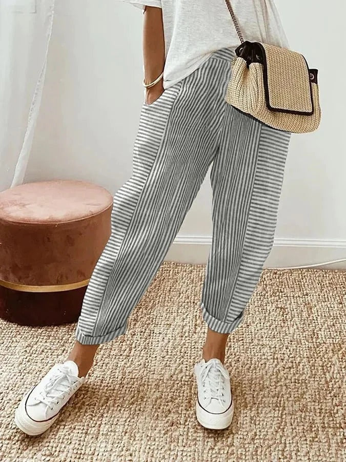 Holly™ | Pantaloni a righe