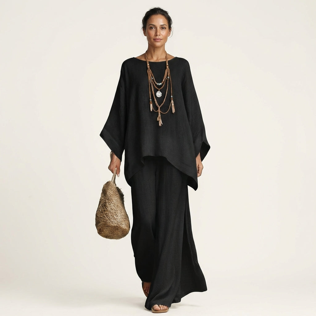 Majolie | Set Boho in Mistura di Lino