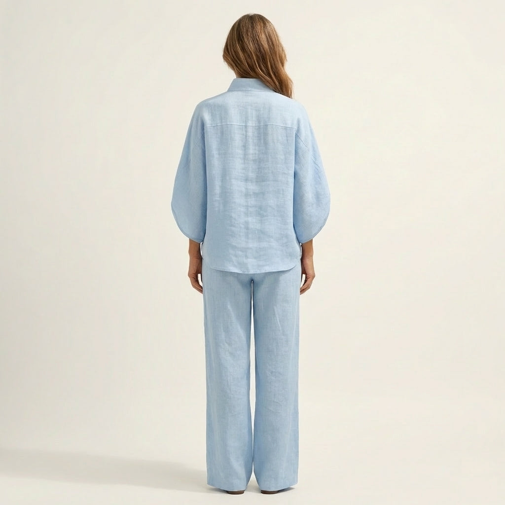 Zerah | Set Due Pezzi in Lino