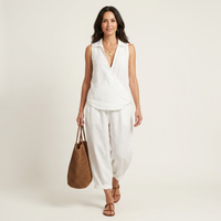 Twiila | Set Top Incrociato e Pantaloni Ampi