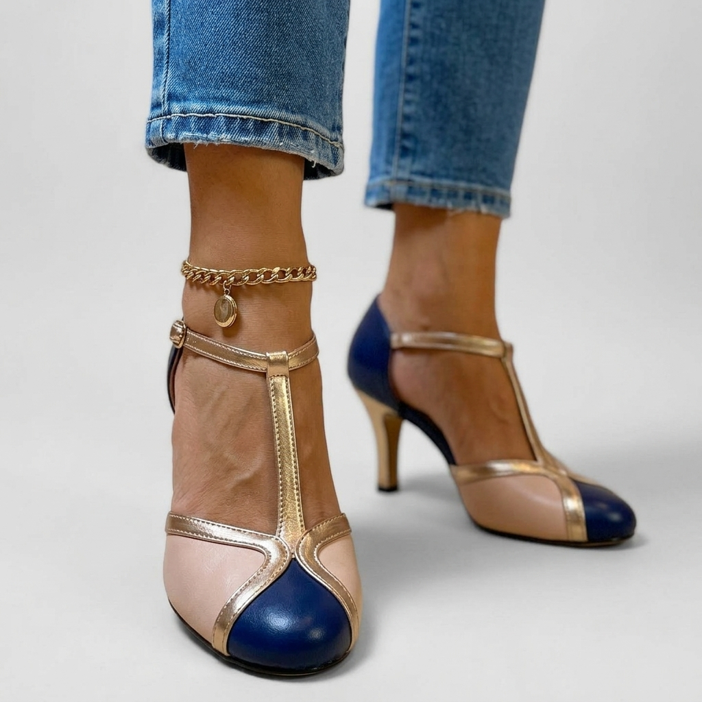 Susan | Tacchi T-Strap Comfort per Tutto il Giorno
