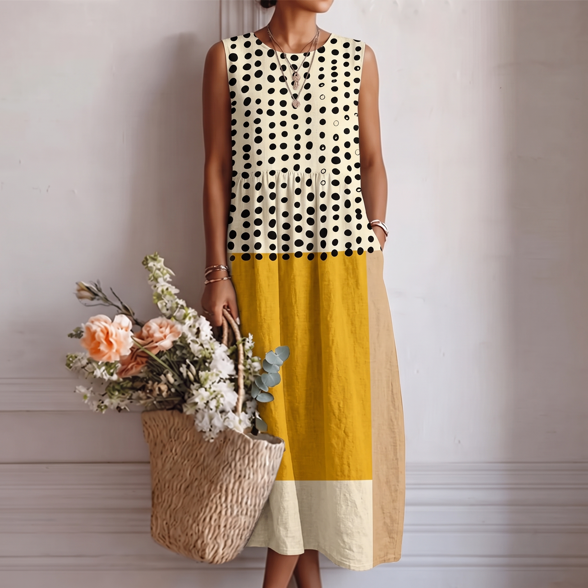 Josefina™ | Vestito Midi del Giorno per Giorno