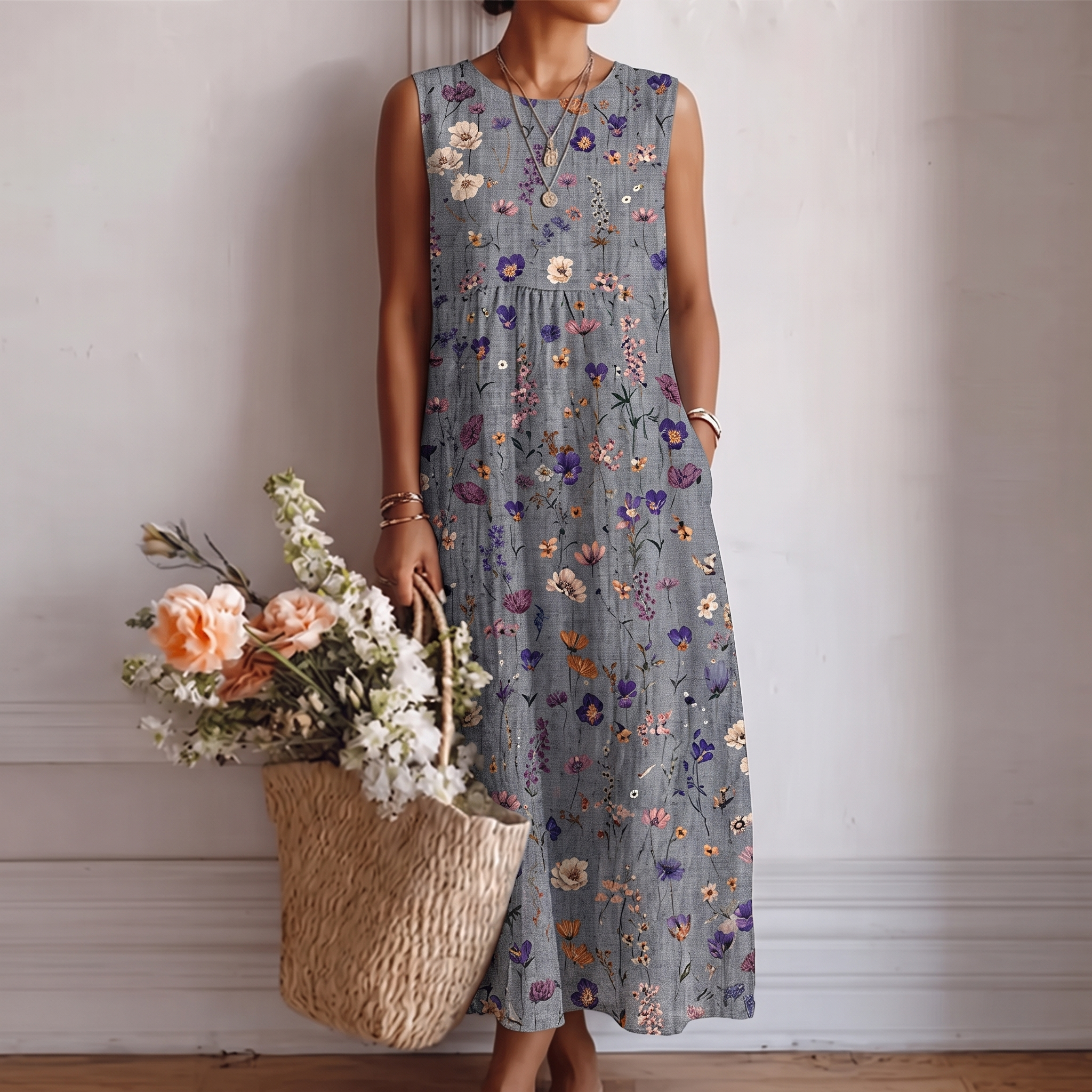 Sara™ | Vestito midi per il quotidiano
