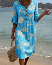 Abito Casual da Donna con Stampa Floreale