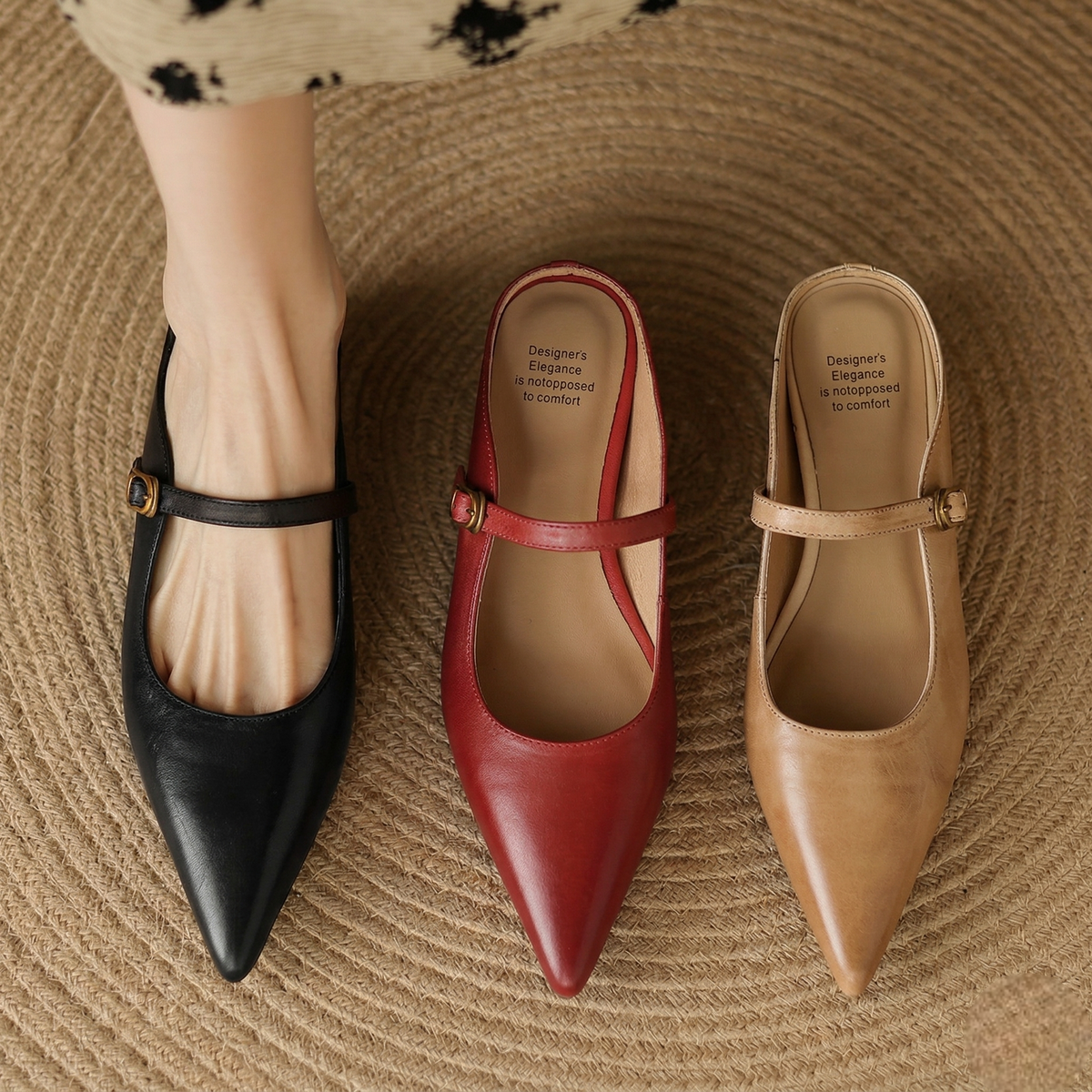 Neok | Mule in Pelle Vera