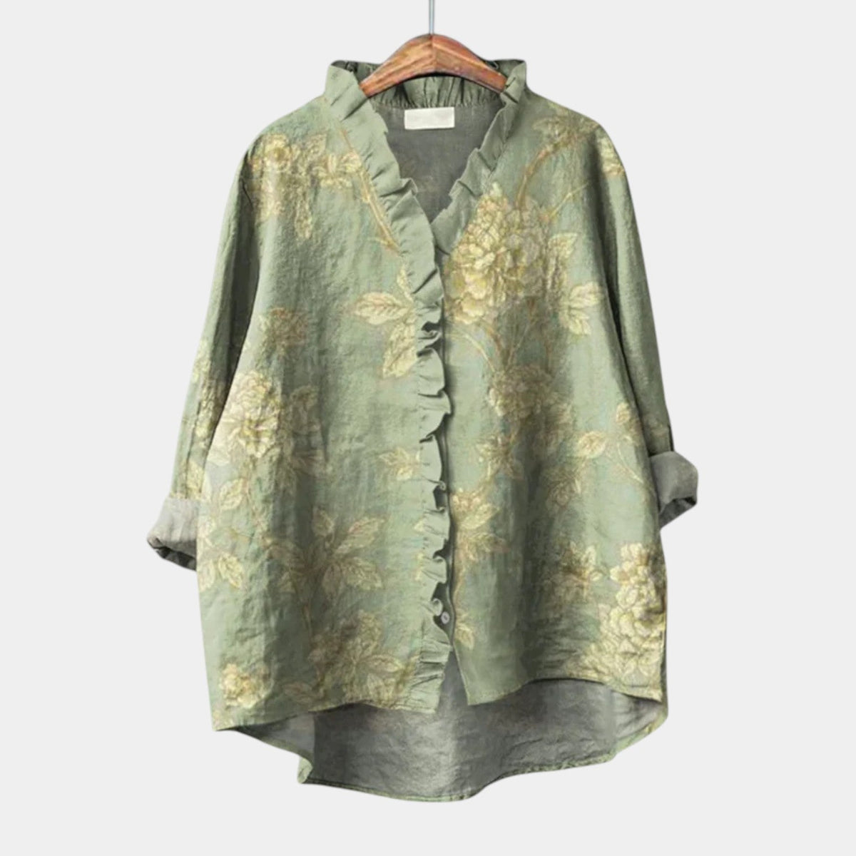 Jayda | Blusa Floreale Tonale Salvia