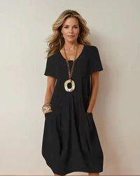 Kwani | Vestito Flusso Casual Facile