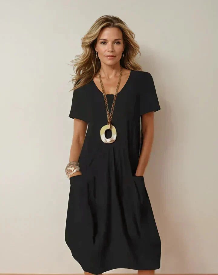 Kwani | Vestito Flusso Casual Facile