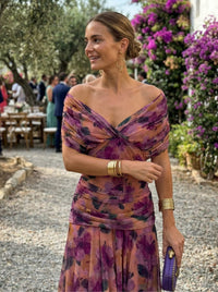 Paula™ | Abito Lungo con Scollatura a V