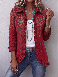 Fayrene™ | Giacca Paisley Bohémien