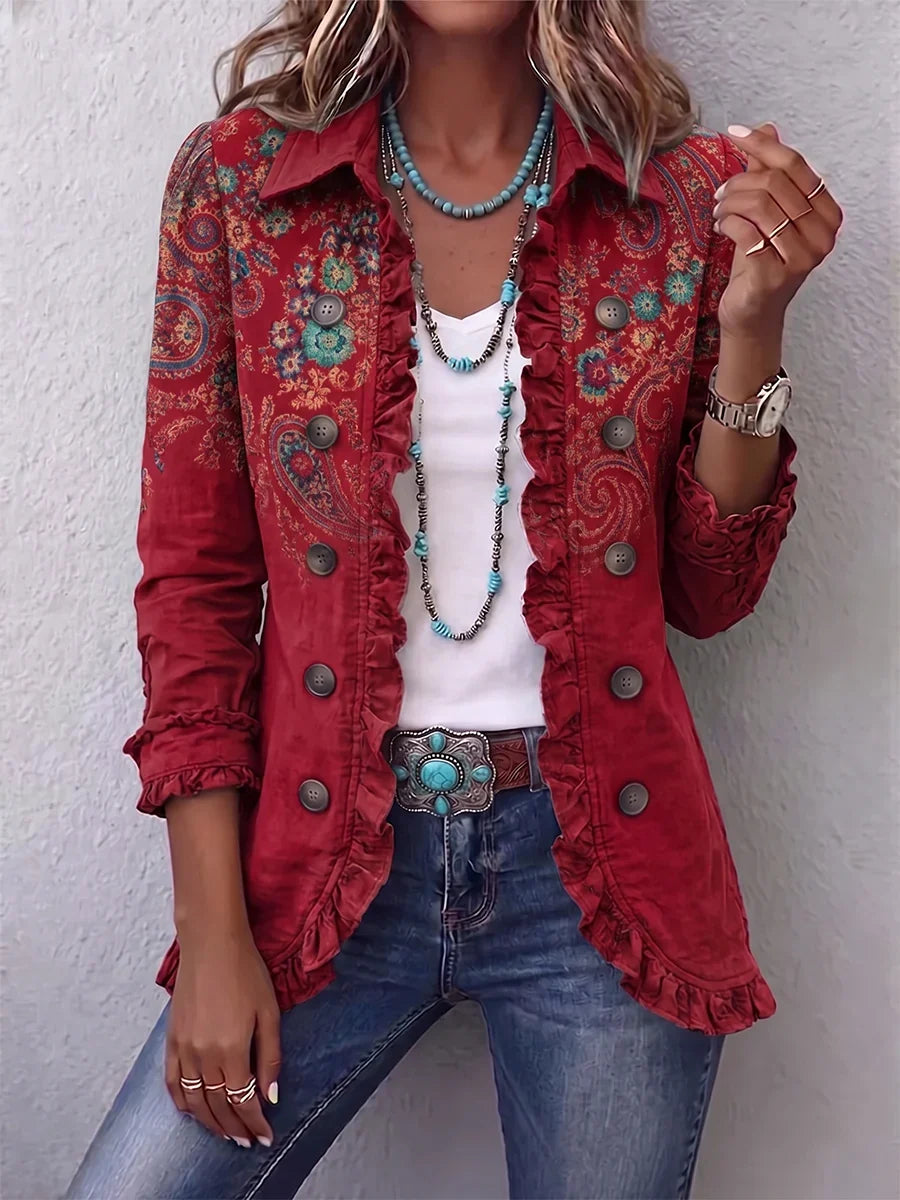 Fayrene™ | Giacca Paisley Bohémien