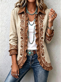 Dawncroft™ | Giacca Vintage Floreale