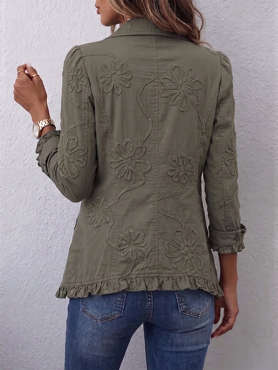 Kamberly™ | Giacca Utility Ricamata