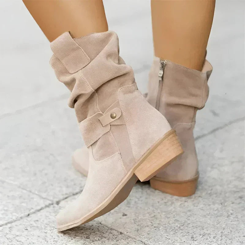 Esther | Stivali in Suede Ortopedici
