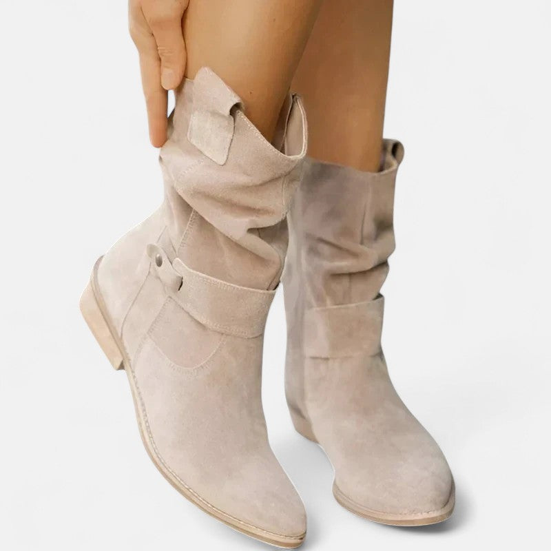 Esther | Stivali in Suede Ortopedici