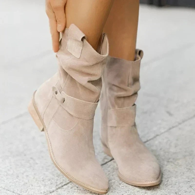 Esther | Stivali in Suede Ortopedici