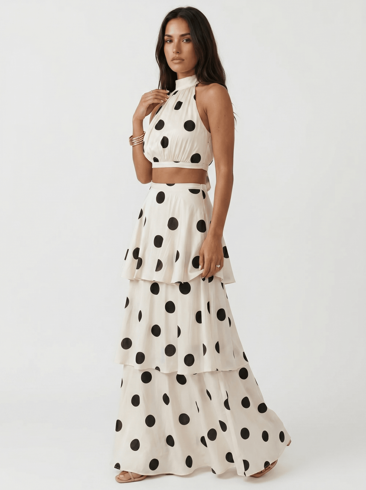 Alina™ | Set Top a Pois e Gonna Lunga