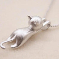 Collana Allegra con un Gattino d'Argento 925