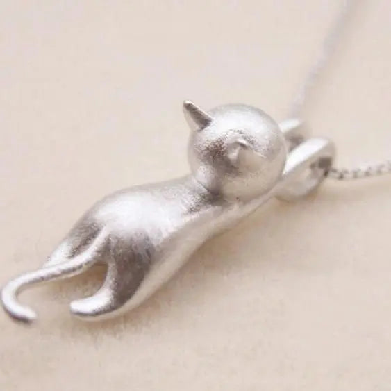 Collana Allegra con un Gattino d'Argento 925