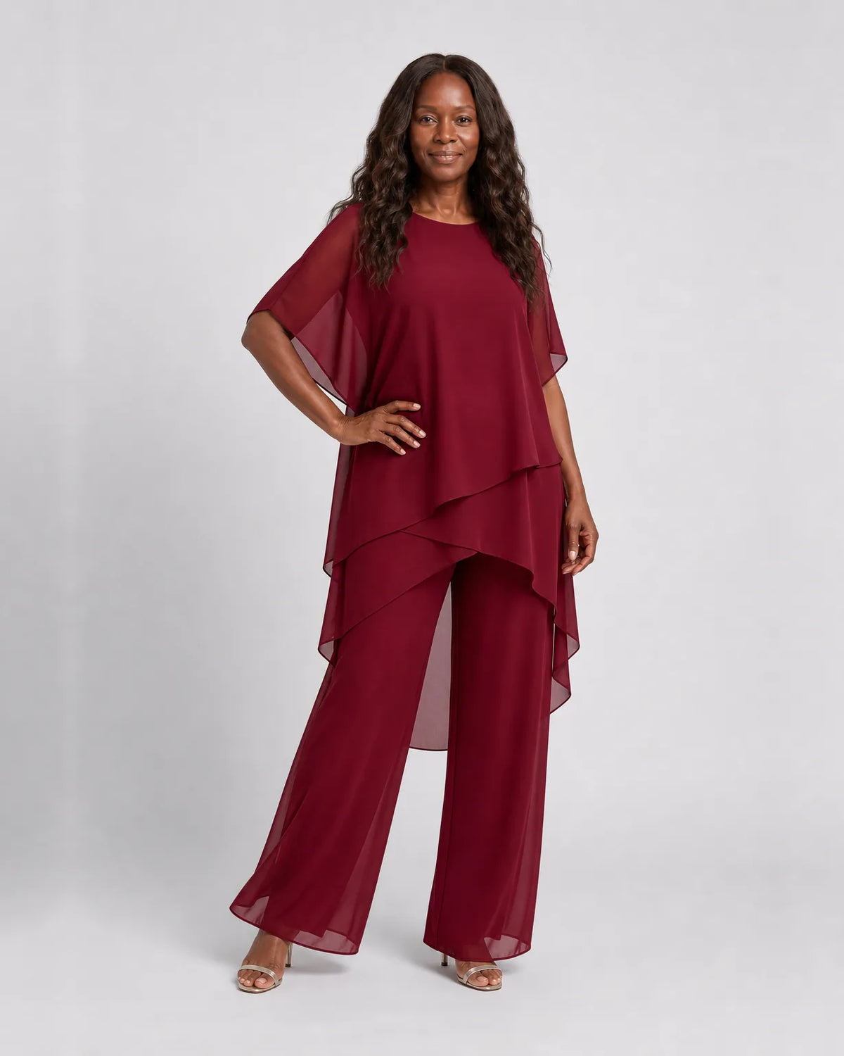 Roxina | Set di Pantaloni Eleganti per Feste Serali