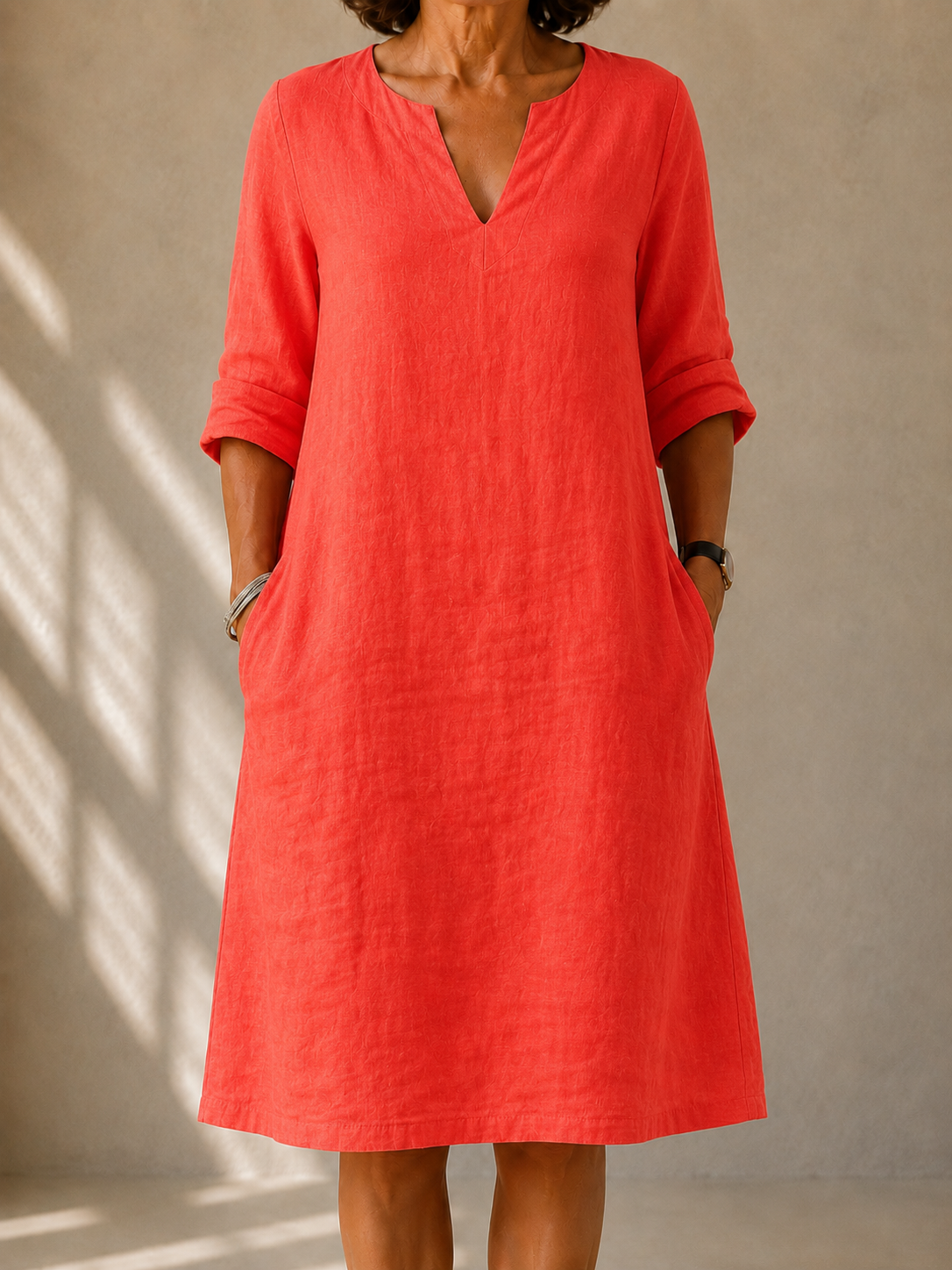 Maya | Straight-Cut Dress