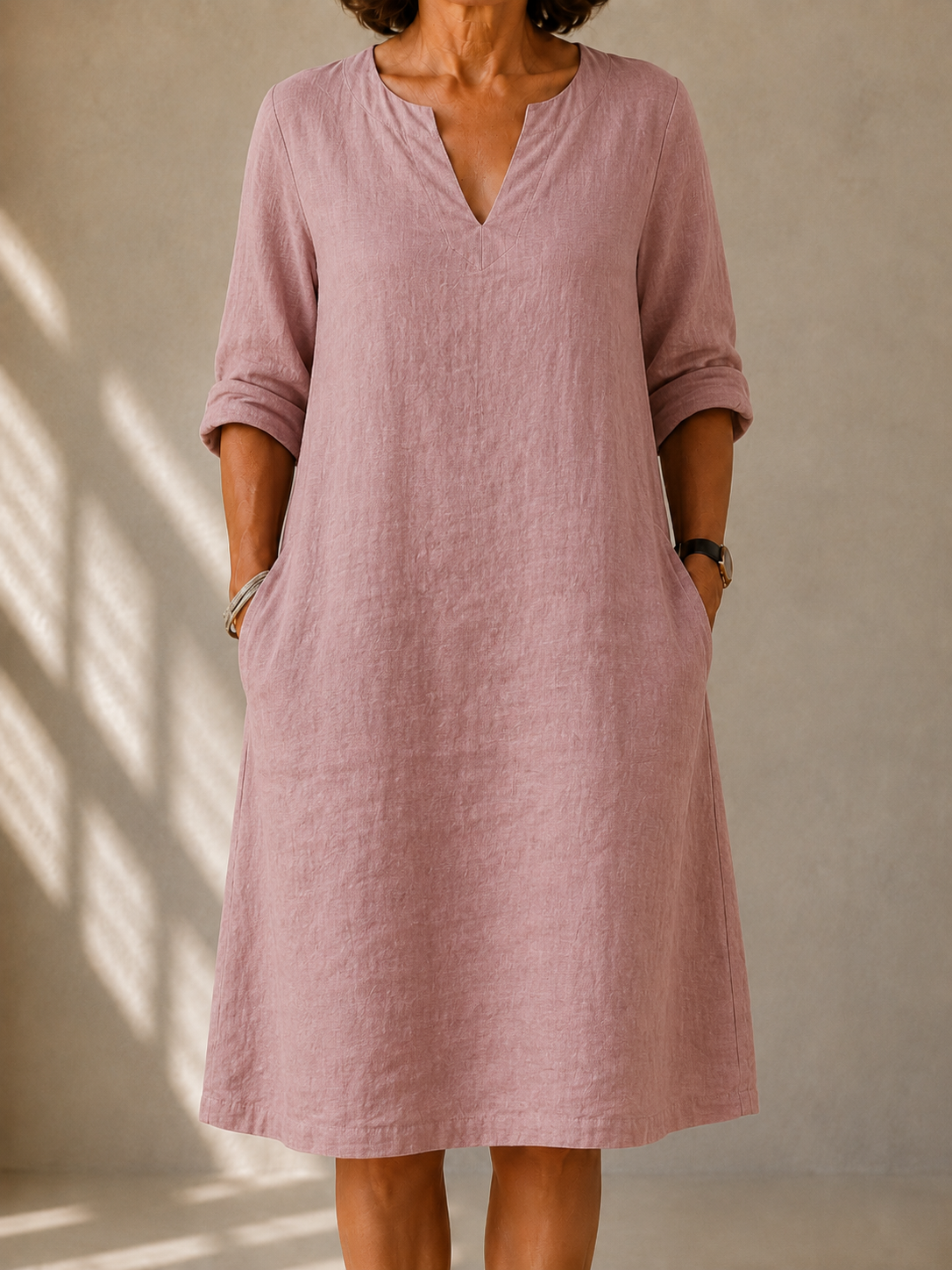 Maya | Trapeze Midi Dress