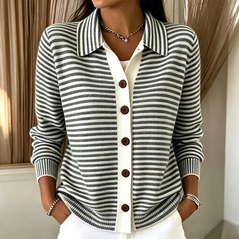 Wren™ | Cardigan a righe in maglia