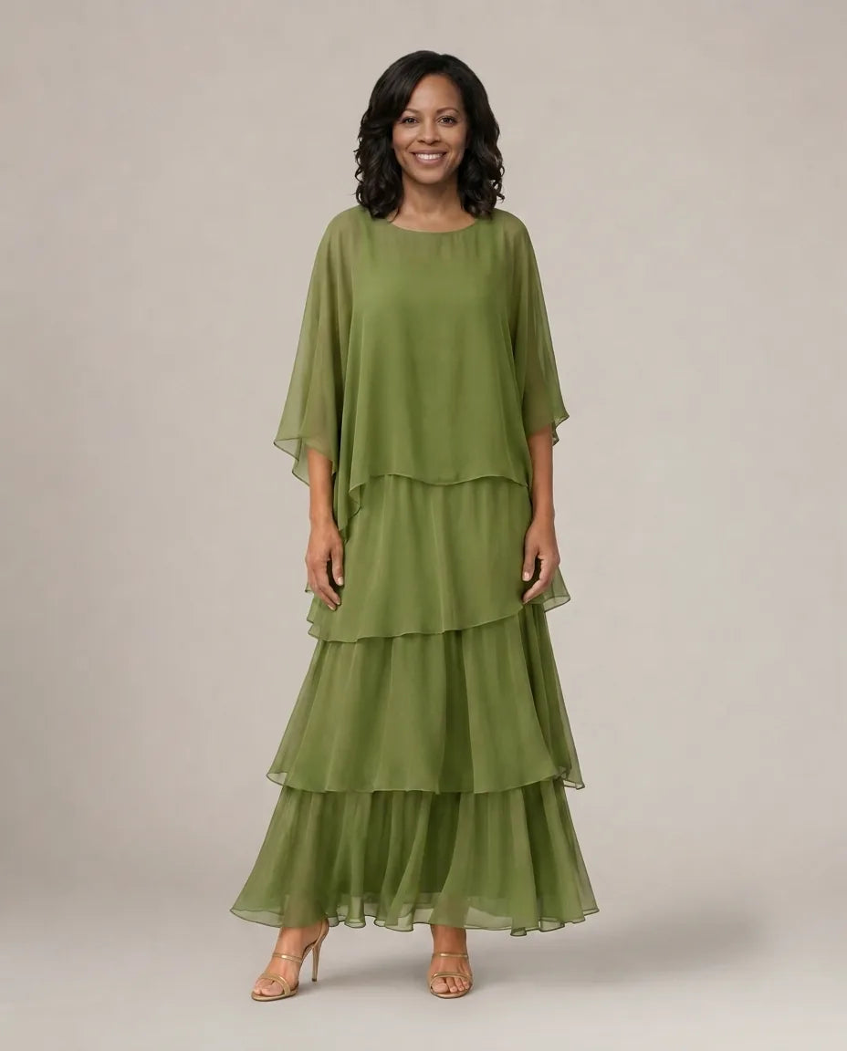 Lara | Elegante Abito Maxi Fluttuante