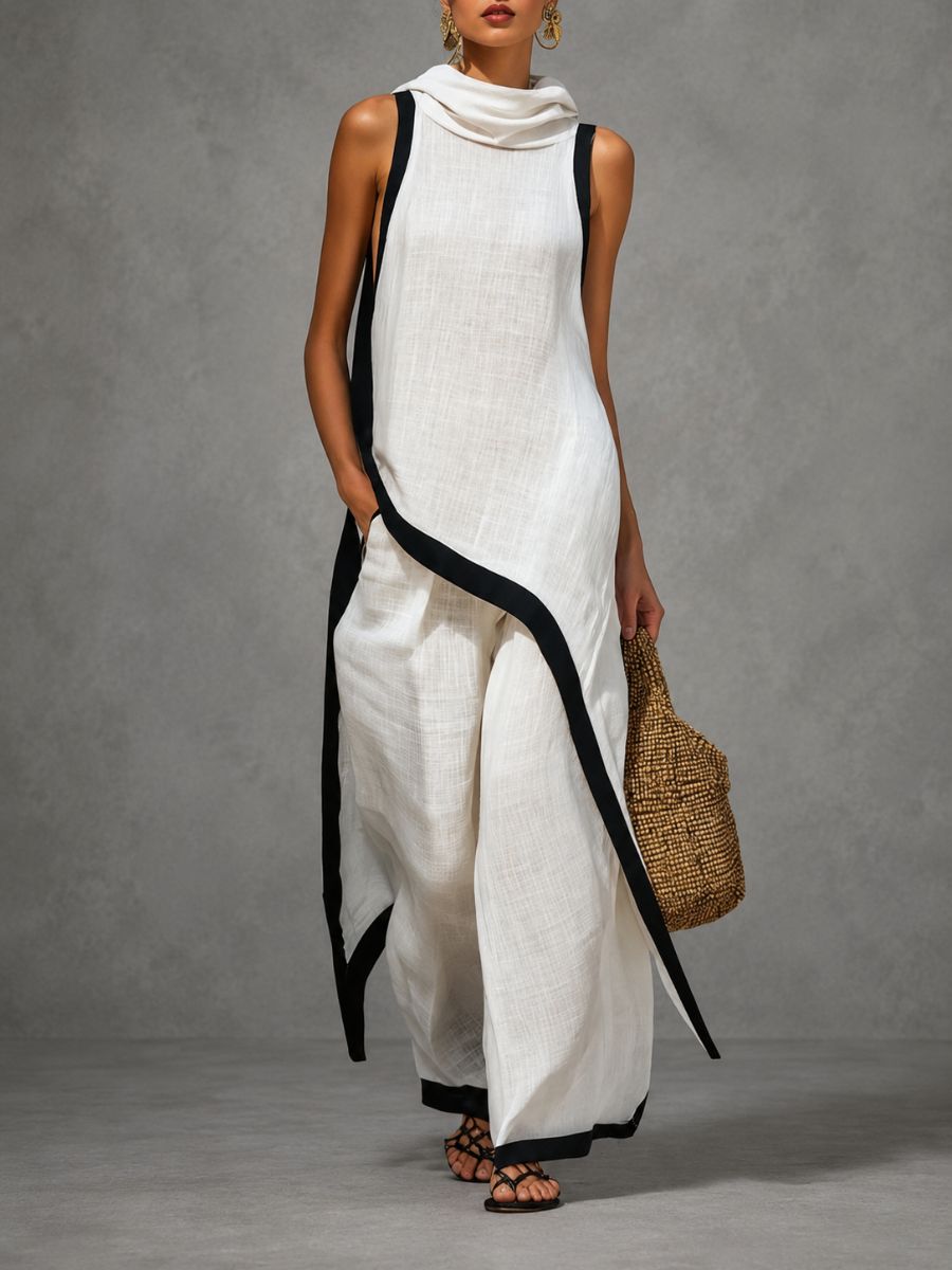 Daniela | Completo elegante in lino