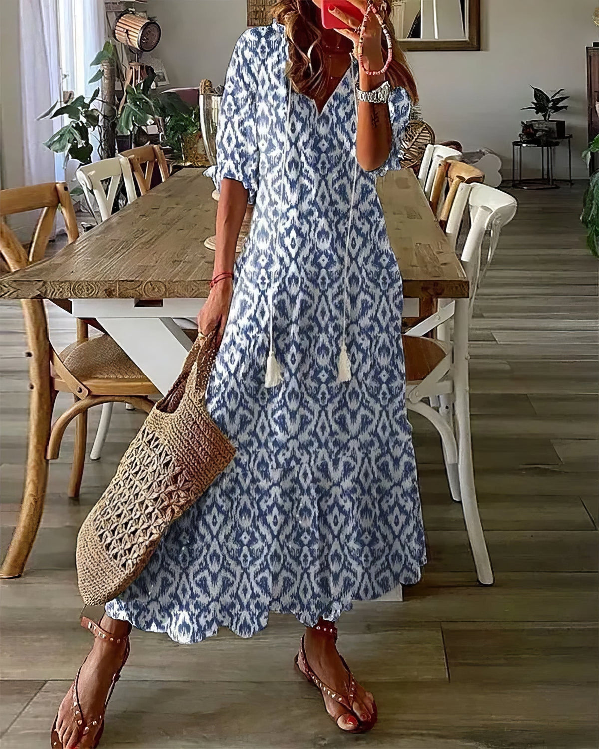 ÉLODIE | Vestito Bohemien Seducente e Confortevole