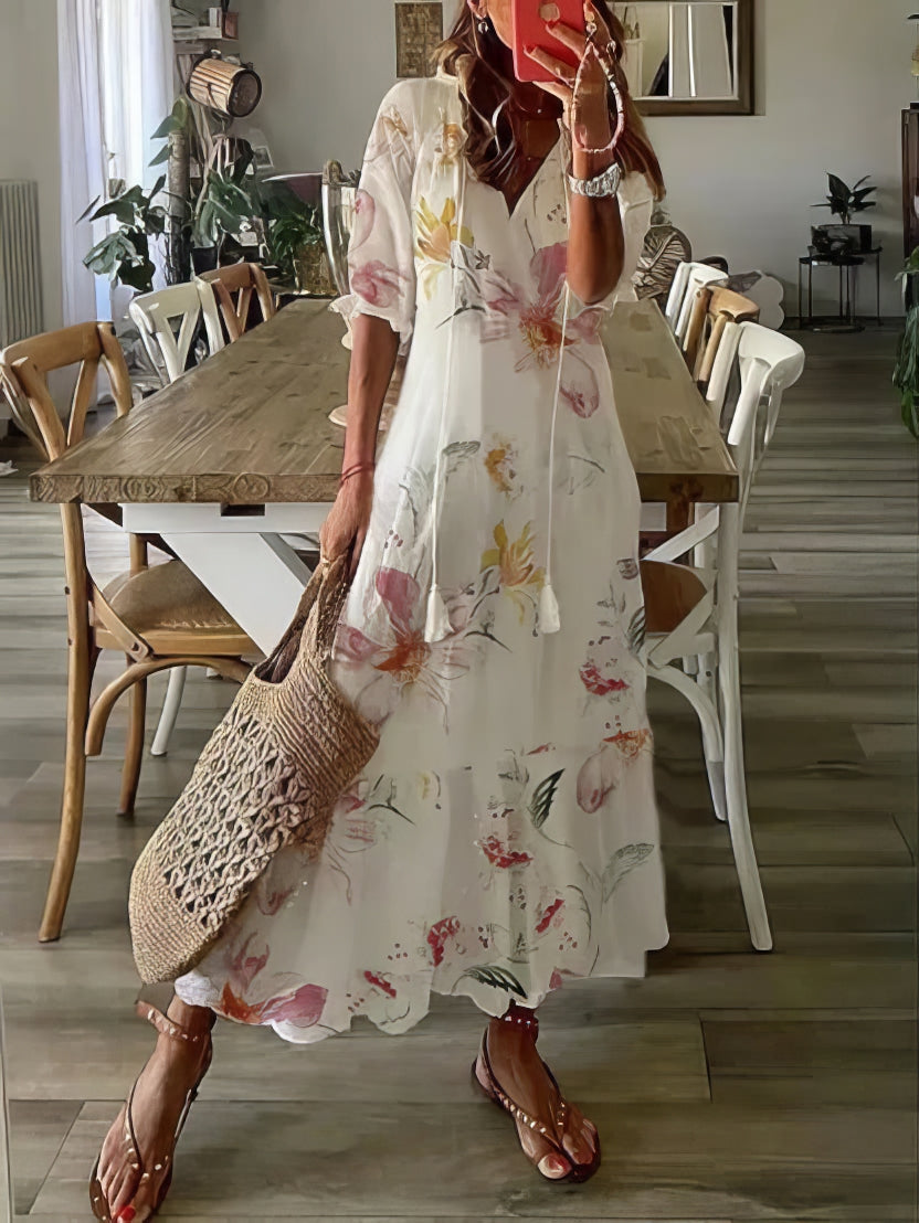 ÉLODIE | Vestito Bohemien Seducente e Confortevole